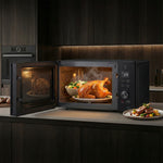 ميكروويف LG  MH8265DIS  مع شواية - سعة 42 لتر + هديه مجانية - Blanco