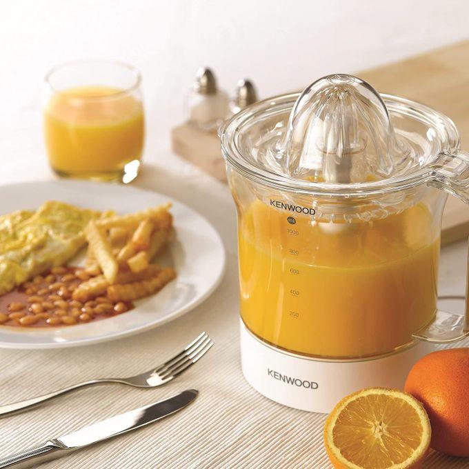 عصارة البرتقال كينوود – عصارة حمضيات كهربائية 40 وات بسعة 1 لتر , JE280A - Blanco