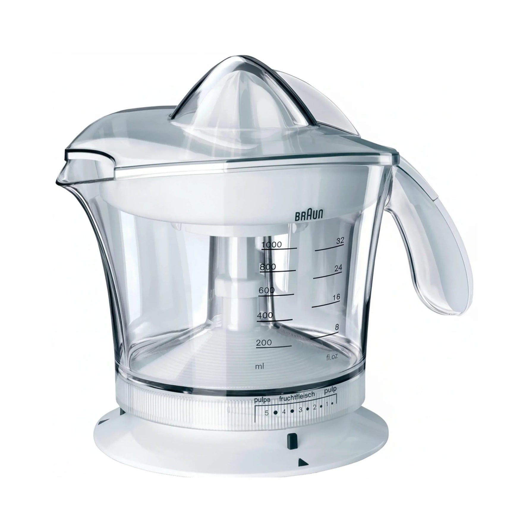 عصارة براون – عصارة حمضيات كهربائية 20 وات بسعة 1 لتر , MPZ9 - Blanco