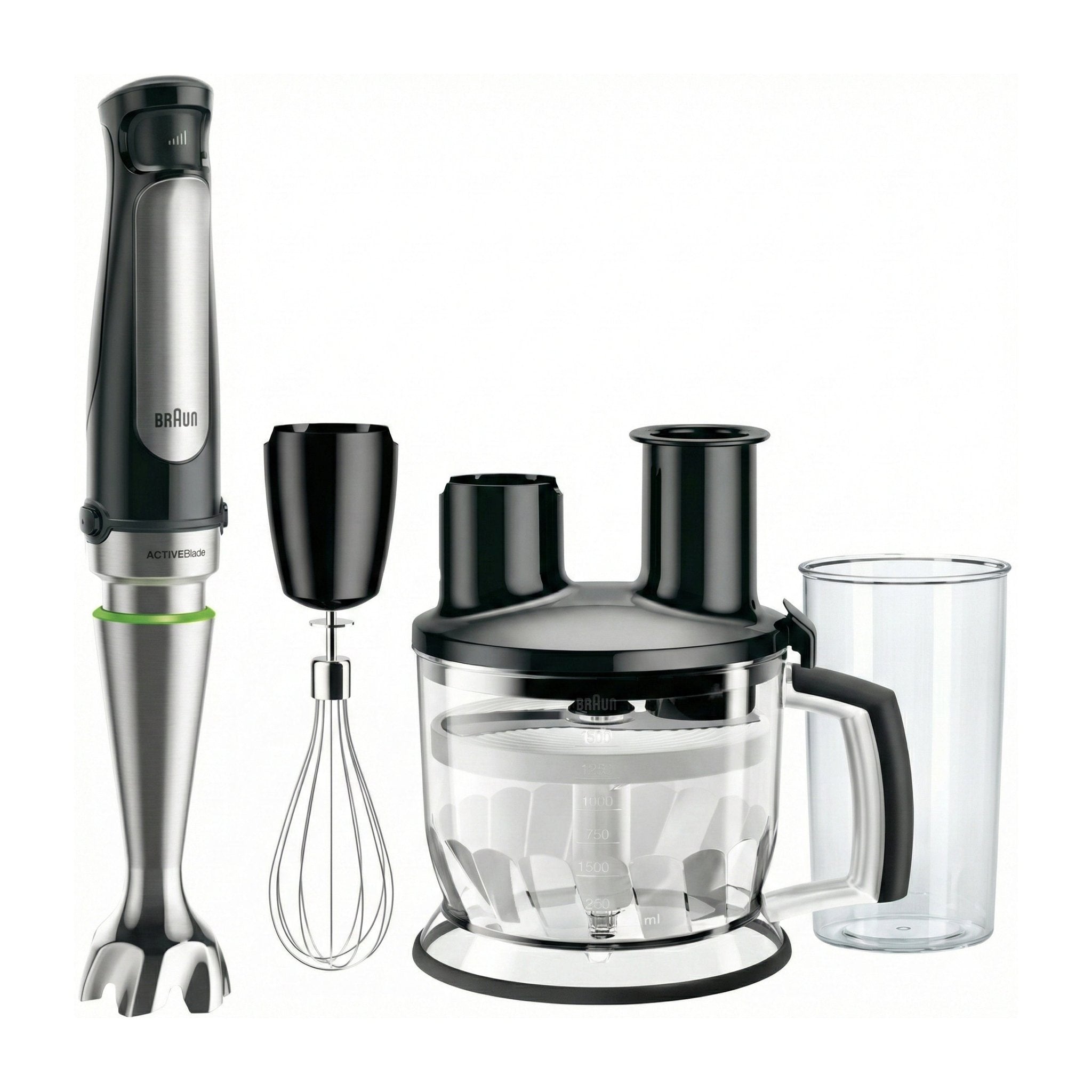 براون خلاط يدوي مالتي كويك 7 1000 واط MQ7075 - اسود - Blanco