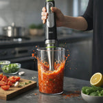 هاند بلندر براون، مالتي كويك 9 1200 وات، MQ 9187 XLI - اسود - Blanco