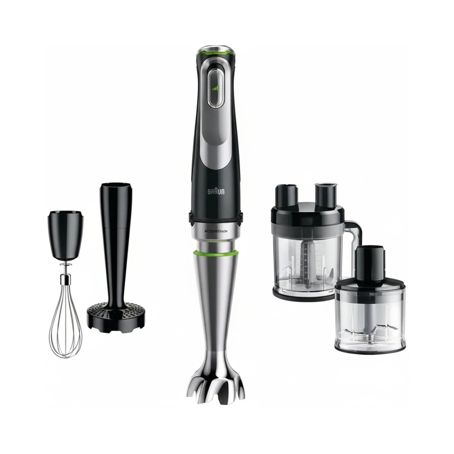 هاند بلندر براون، مالتي كويك 9 1200 وات، MQ 9187 XLI - اسود - Blanco