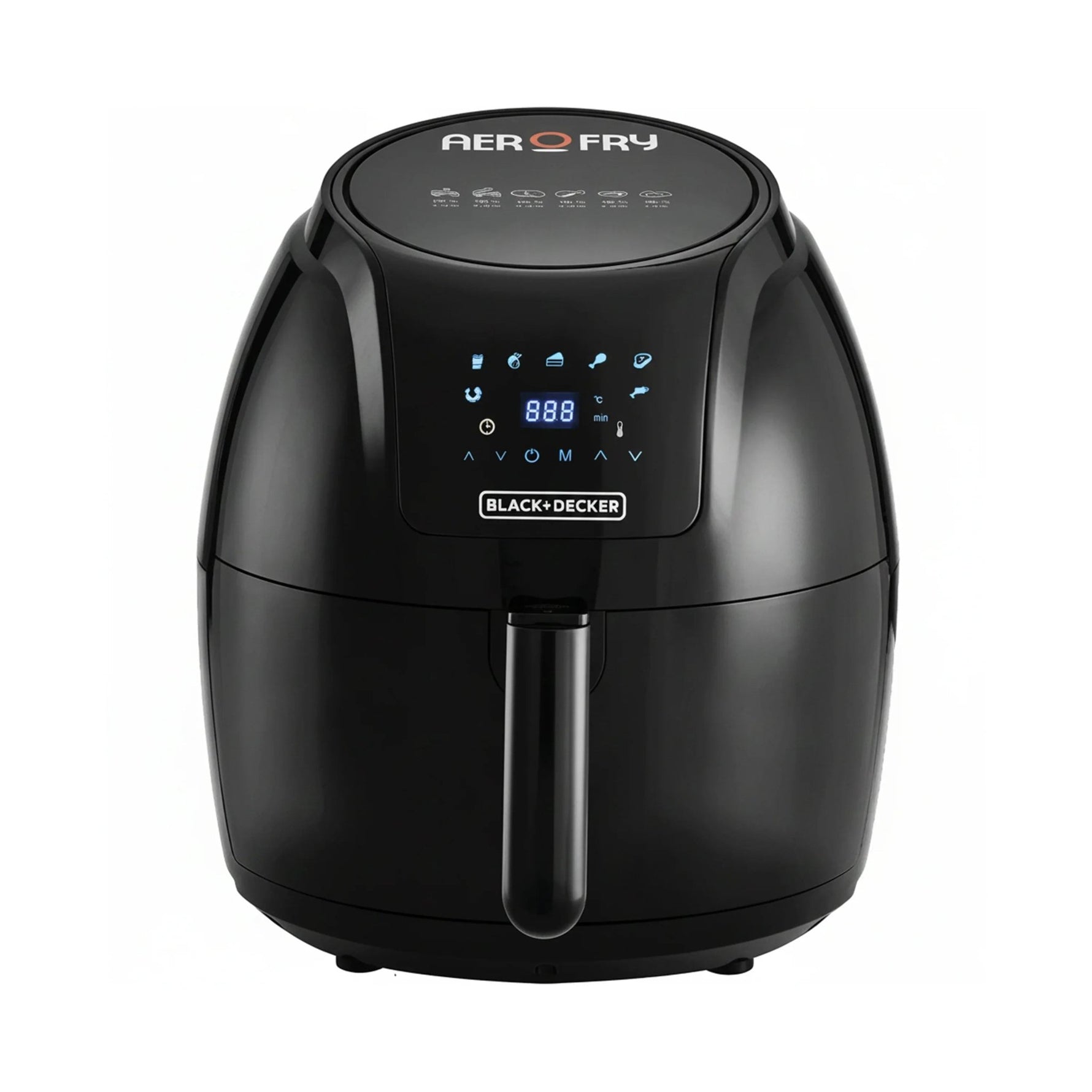 قلاية هوائية بلاك آند ديكر الرقمية - 5.6 لتر، 1800 واط، AF625 - B5 - Blanco