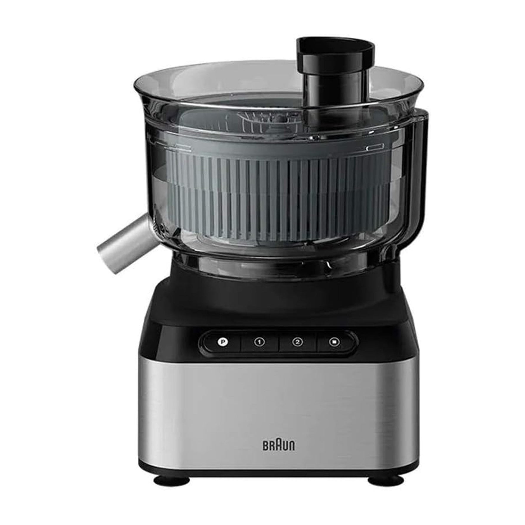 محضر طعام براون، خلاط 1.2 لتر، 800 وات، أسود - FP3233SI - Blanco