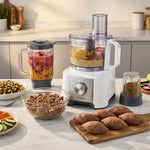 محضر طعام كينوود 1000 وات - بسعة 3 لتر للكبة، FDP65.400WH - Blanco