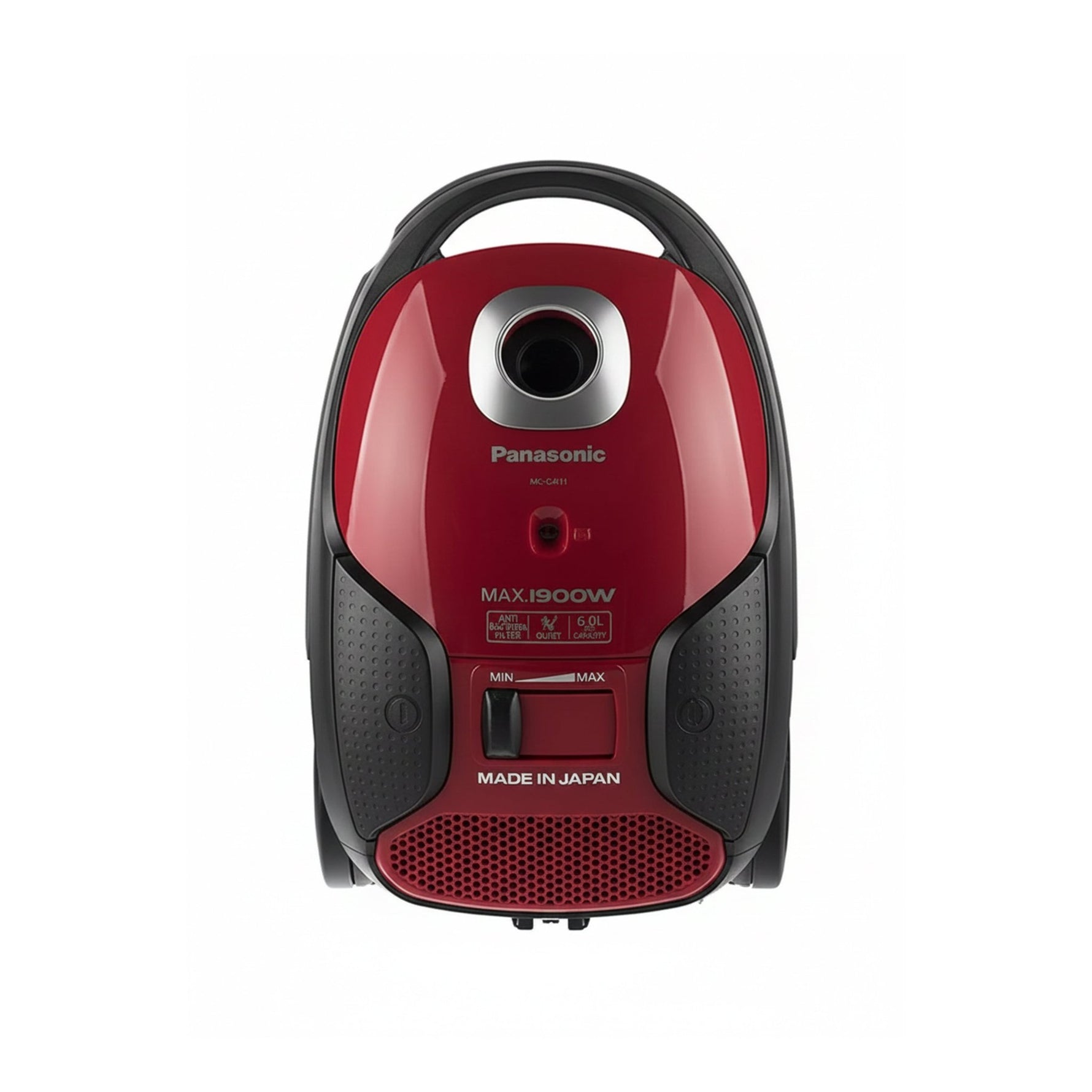 مكنسة باناسونيك اليابانية 1900 وات , بسعة 6 لتر، MC - CJ911 - Blanco