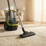 مكنسة باناسونيك باجلس 1800 وات، نظام فلترة 6 طبقات، سعة غبار 2.2 لتر، MC - CL603 - Blanco