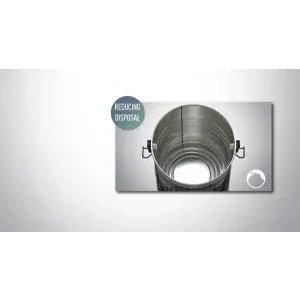 مكنسة باناسونيك برميلية ماليزي بقوة 2200 وات وسعة خزان كبيرة 21 لتر، MC - YL635 - Blanco