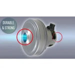 مكنسة باناسونيك برميلية ماليزي بقوة 2200 وات وسعة خزان كبيرة 21 لتر، MC - YL635 - Blanco