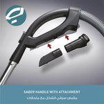 مكنسة باناسونيك يابانية بقوة 2100 وات , وسعة 6 لتر ,MCCJ915 - Blanco