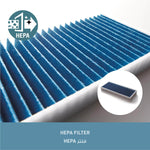 مكنسة باناسونيك يابانية بقوة 2100 وات , وسعة 6 لتر ,MCCJ915 - Blanco