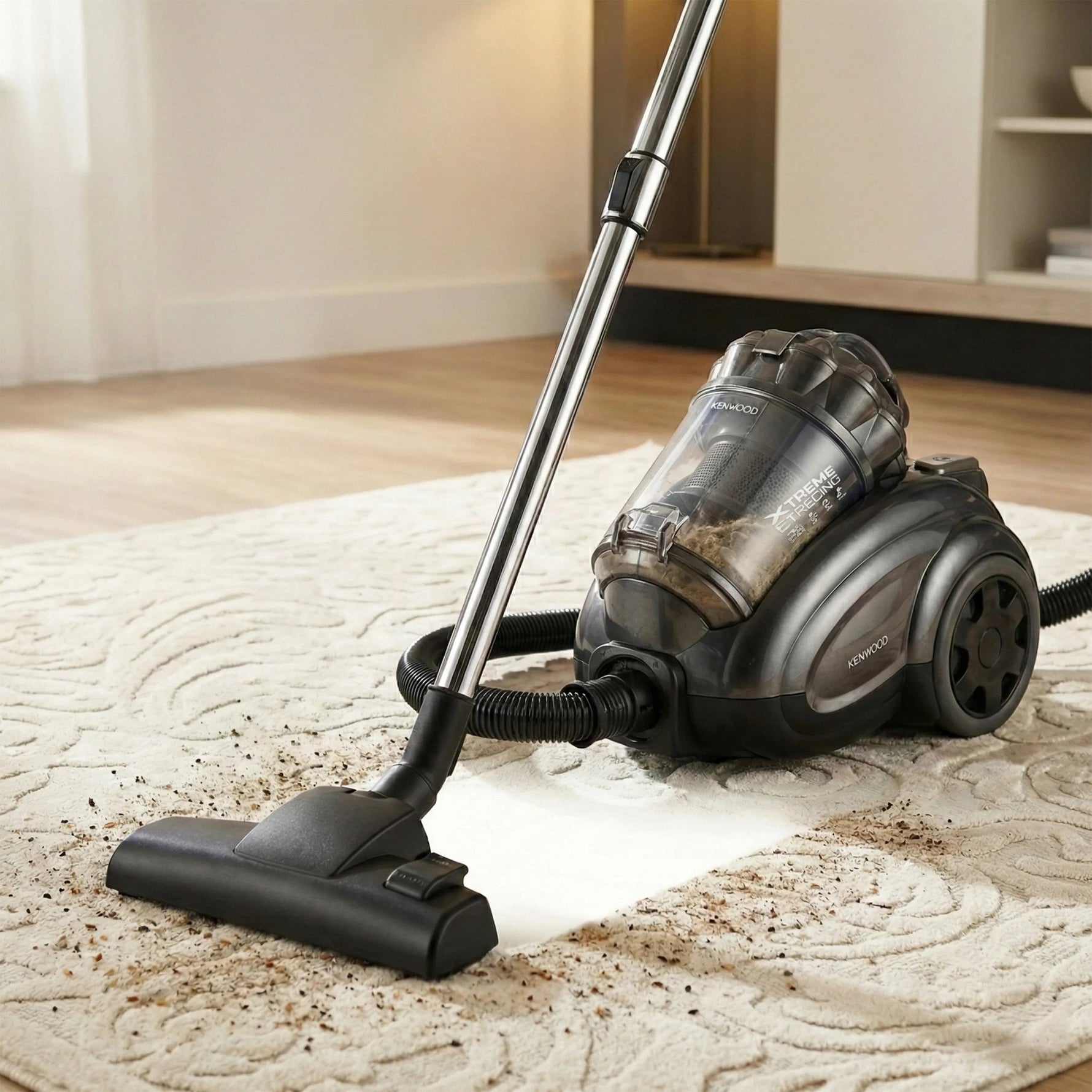 مكنسة كهربائية كينوود بقوة 2200 وات ، سعة 3.5 لتر، VBP80 - Blanco