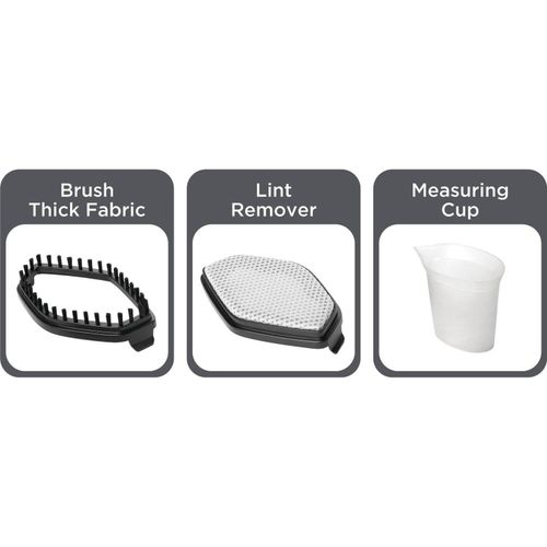 مكواة بخار يدوية بلاك آند ديكر 1600 وات سعة 0.24 لتر، HSTD1600 - B5 - Blanco