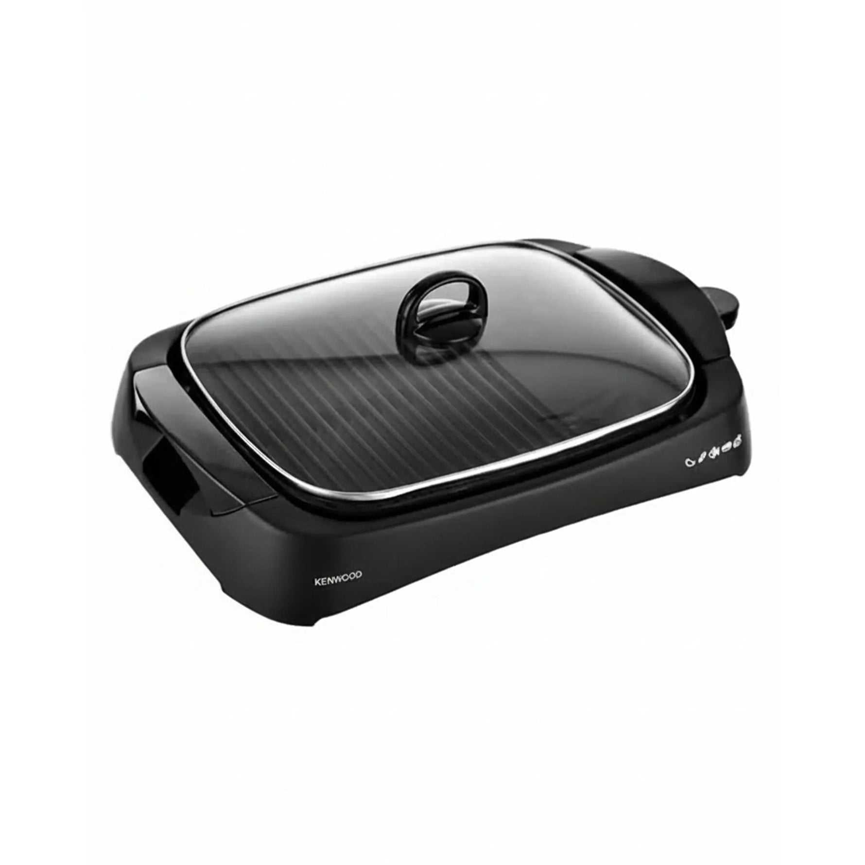 شواية كينوود صحية، غطاء زجاجي، 1700 W HG230 أسود/شفاف - Blanco